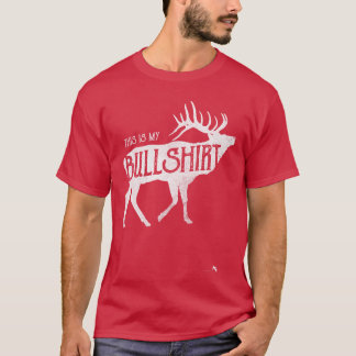 Camiseta divertida para amigo cazador de alces