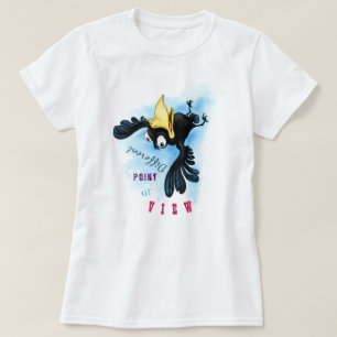 Camiseta divertida para aves