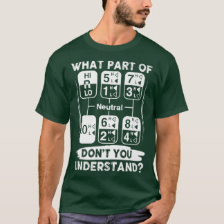 Camiseta Divertida Para Camionero Palanca De Cambi