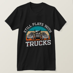 Camiseta divertida para camioneros, regalo para ca