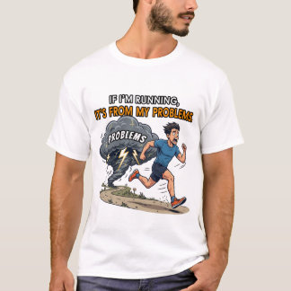 Camiseta divertida para corredores que odian el ca