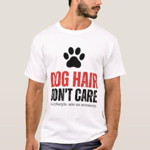 Camiseta divertida para dueños de perros 'Cabello