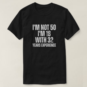 Camiseta divertida para el 50 cumpleaños