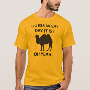 Camiseta divertida para el camello de Hump Day