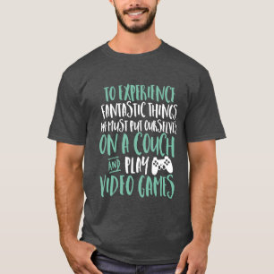 Camiseta divertida para el friki y el videojugador