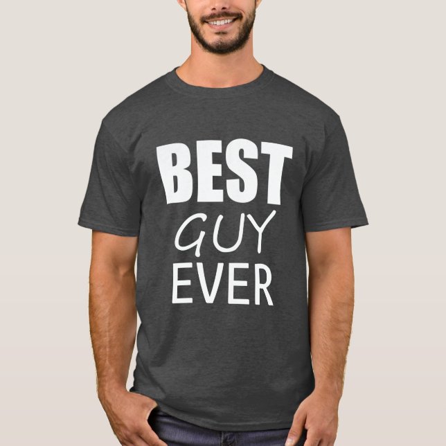 Camiseta divertida para el mejor chico (Anverso)