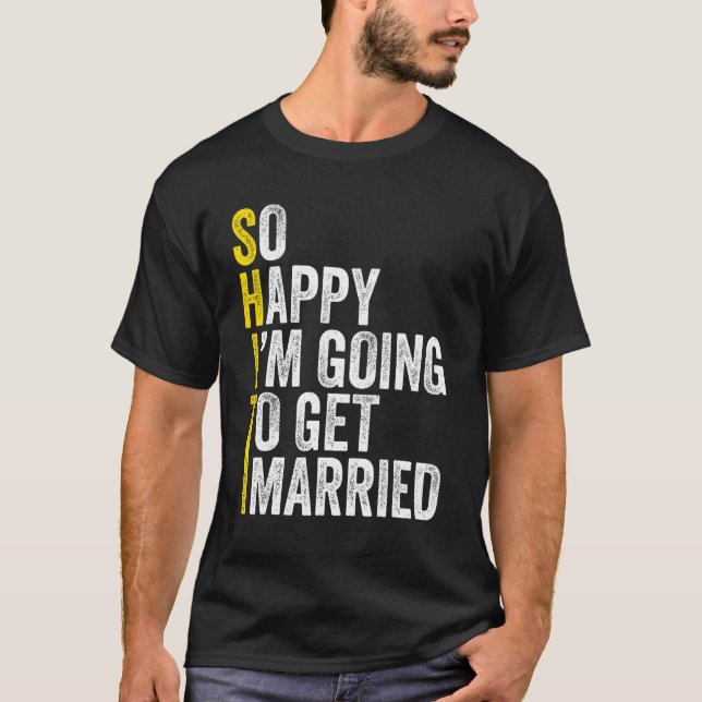 Camiseta divertida para el novio de la despedida d (Anverso)
