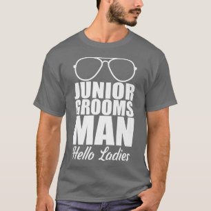 Camiseta divertida para el padrino junior 'Hola se
