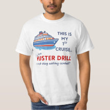 Camiseta divertida para el primer crucero – Chiste