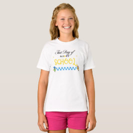 Camiseta divertida para el primer día de clases |