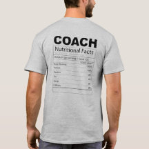 Camiseta divertida para entrenadores de nutrición