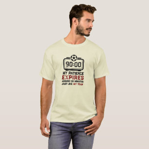 Camiseta divertida para fanáticos del fútbol