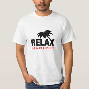 Camiseta divertida para fontaneros con cita humorí