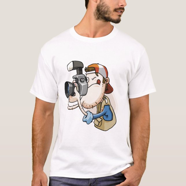 Camiseta divertida para fotógrafos (Anverso)