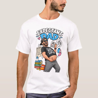 Camiseta divertida para futuro papá