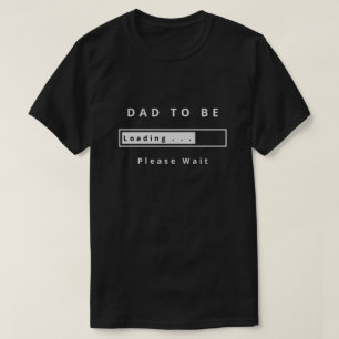 Camiseta Divertida para Futuro Papá Personalizable