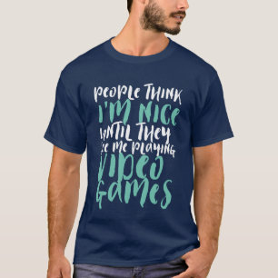 Camiseta divertida para Gaming Geek y Gamer