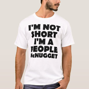 Camiseta divertida para gente baja