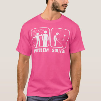 Camiseta Divertida para Golfistas: Problema de Gol