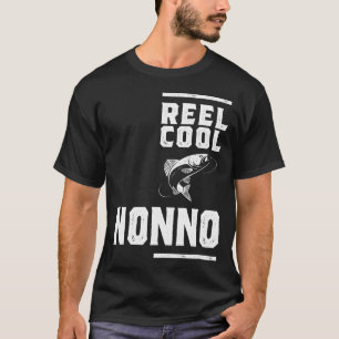 Camiseta divertida para hombre Reel Cool Nonno reg