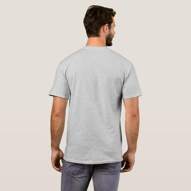 Camiseta divertida para hombres (Reverso completo)