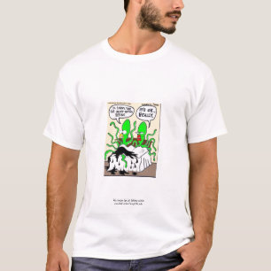 Camiseta Divertida para Hombres Calamar Eyaculació