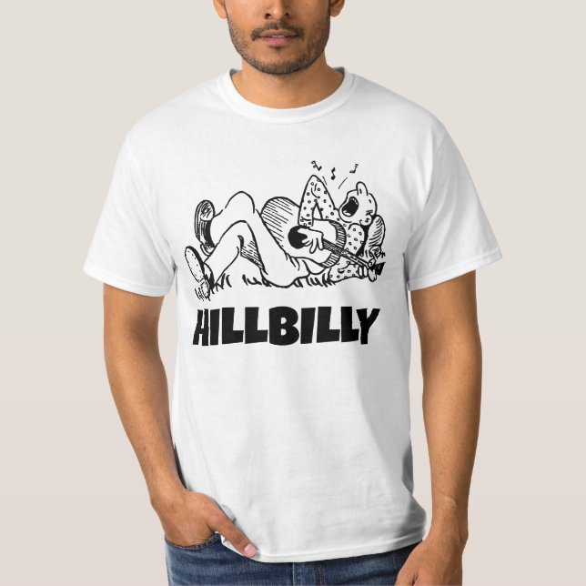 Camiseta divertida para hombres de paleto (Anverso)