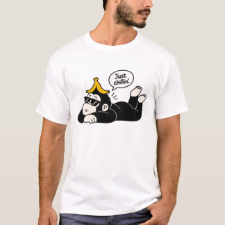 Camiseta divertida para hombres Gorila relajado - 