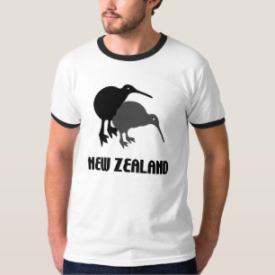 Camiseta divertida para hombres Kiwi Nueva Zelanda