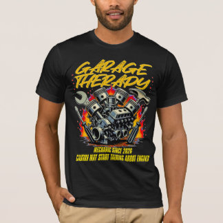Camiseta divertida para hombres mecánicos de Garag