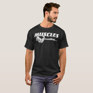 Camiseta divertida para hombres Musculos Bodybuild