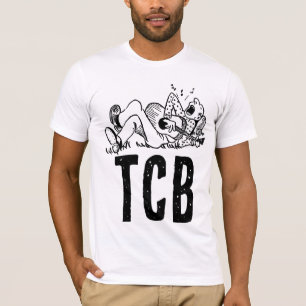 Camiseta divertida para hombres TCB TAKING CARE OF