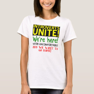 Camiseta Divertida para Introvertidos Unidos