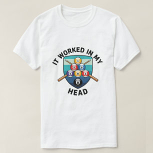 Camiseta divertida para jugador de billar – Regalo