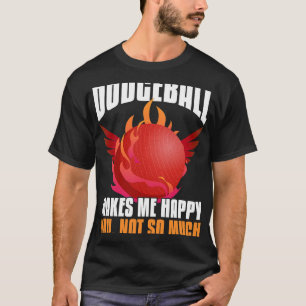 Camiseta Divertida para Jugador de Dodgeball Camis