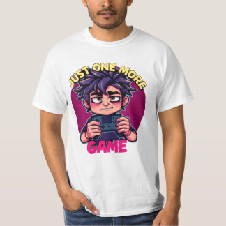 Camiseta Divertida para Jugador Justo Un Juego Más