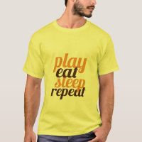 Camiseta divertida para jugadores Juegan a dormir 