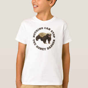 Camiseta divertida para la miel de animales salvaj