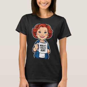 Camiseta divertida para la tía más genial amante d