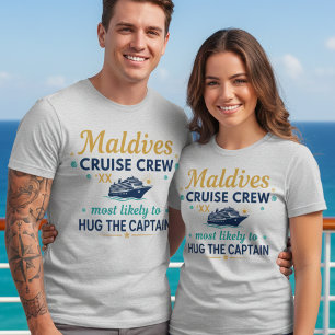 Camiseta divertida para la tripulación del crucero