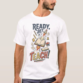 Camiseta Divertida para Maestros Lista Enseñanza R