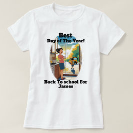 Camiseta divertida para mamá con nombre personaliz