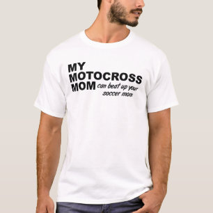 Camiseta Divertida para Mamá de Motocross