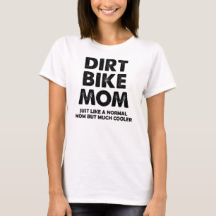 Camiseta Divertida para Mamá de Motocross de Moto 
