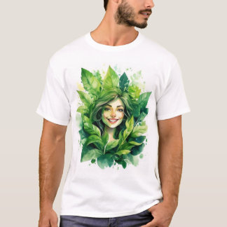 Camiseta divertida para mamá de plantas con diseño