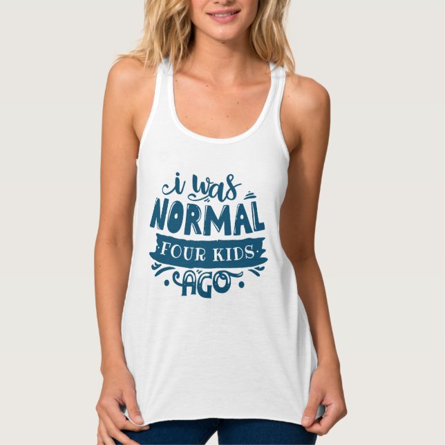 Camiseta divertida para mamá - Era normal hace poc (Anverso)