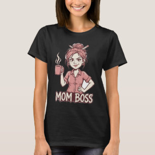 Camiseta Divertida para Mamá Jefa