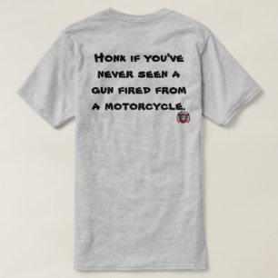 Camiseta divertida para motociclista