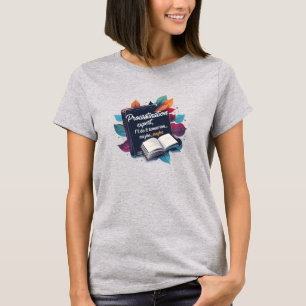 Camiseta divertida para mujeres amantes de los lib