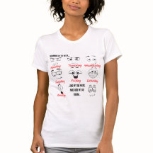 Camiseta divertida para mujeres con buenas emocion
